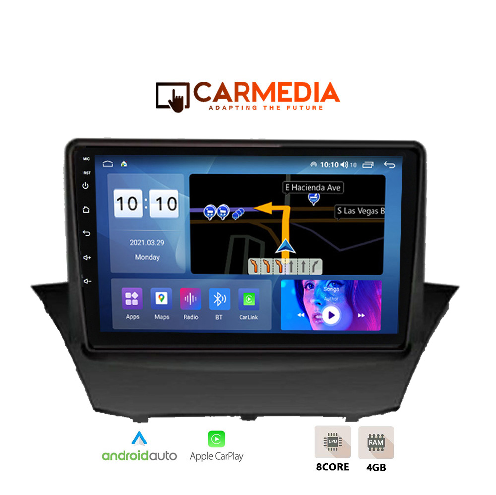 CARMEDIA-CM409-12-PRO-OEM-TABLET-9-FORD-FIESTA-2010-2018